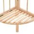 vidaXL Corner Shelf Cedar Wood 27x27x110 cm - Image 4