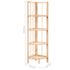 vidaXL Corner Shelf Cedar Wood 27x27x110 cm - Image 6