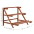 vidaXL 3-Tier Plant Stand Cedar Wood 48x45x40 cm - Image 6