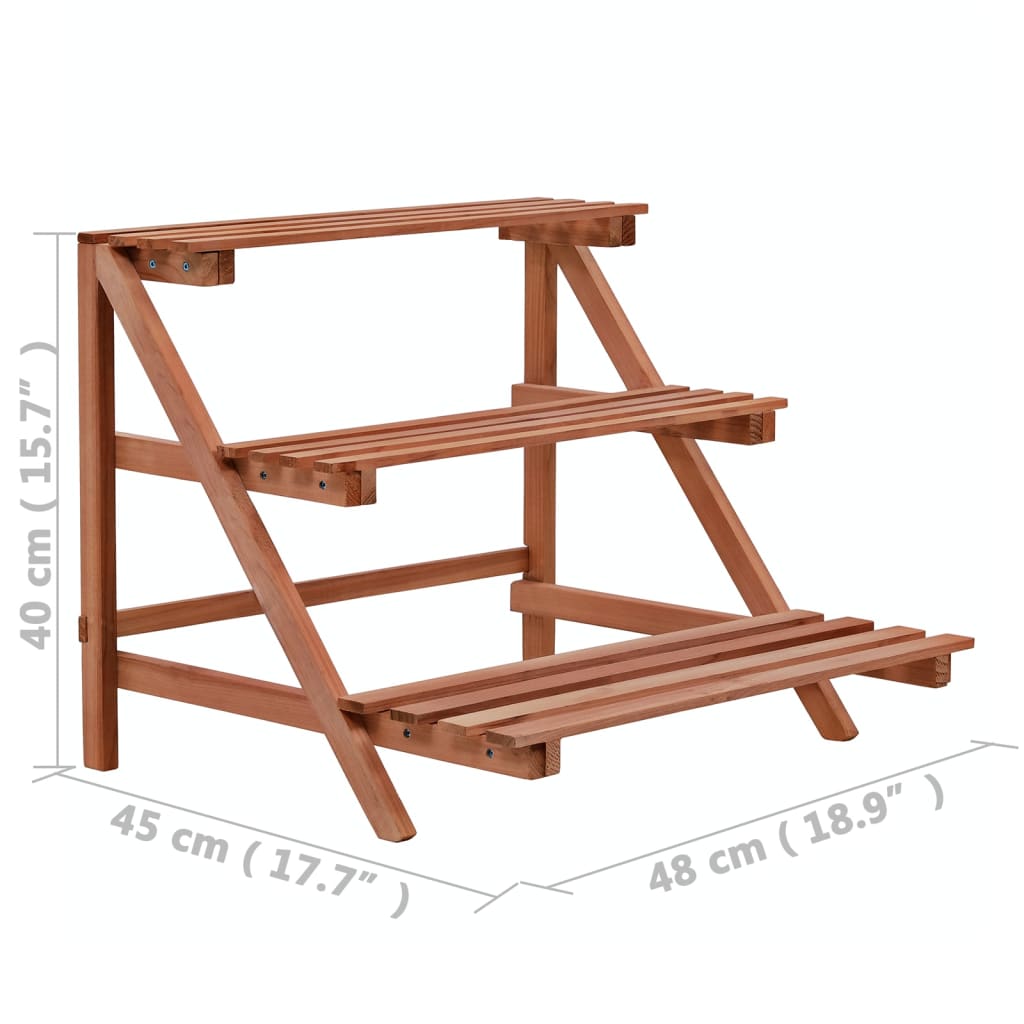 8718475612957_g_en_hd_5 vidaXL 3-Tier Plant Stand Cedar Wood 48x45x40 cm - Image 6