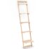 vidaXL Ladder Wall Shelf Cedar Wood 41.5x30x176 cm