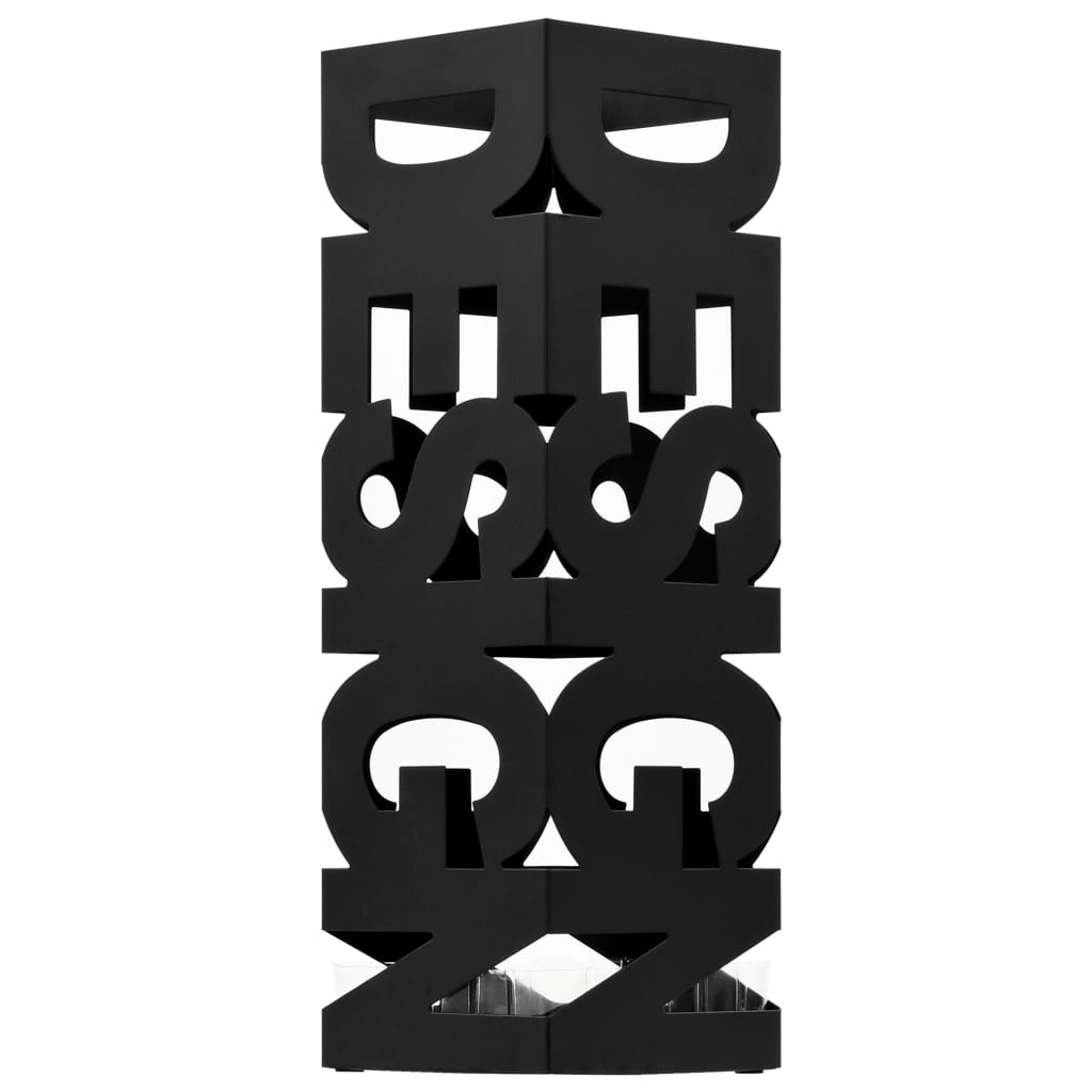 8718475613022_g_en_hd_1 vidaXL Umbrella Stand Design Steel Black - Image 2