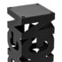 vidaXL Umbrella Stand Design Steel Black - Image 4