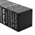 vidaXL Umbrella Stand Text Steel Black - Image 4