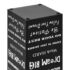 vidaXL Umbrella Stand Text Steel Black - Image 5
