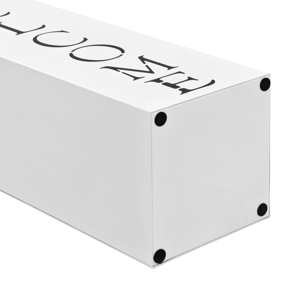 8718475613060_g_en_hd_3 vidaXL Umbrella Stand Welcome Steel White - Image 4