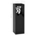 vidaXL Umbrella Stand Stones Steel Black - Image 5