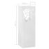 vidaXL Umbrella Stand Stones Steel White - Image 5