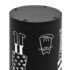 vidaXL Umbrella Stand Women Steel Black - Image 5