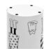 vidaXL Umbrella Stand Women Steel White - Image 5
