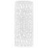 vidaXL Umbrella Stand Leaves Steel White - Image 2