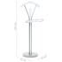 vidaXL Suit Stand 45x35x107 cm White - Image 8