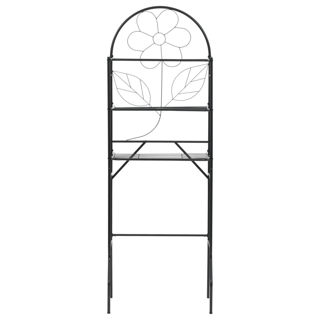 8718475613183_g_en_hd_1 vidaXL Toilet Rack Black 60x33x174 cm - Image 2