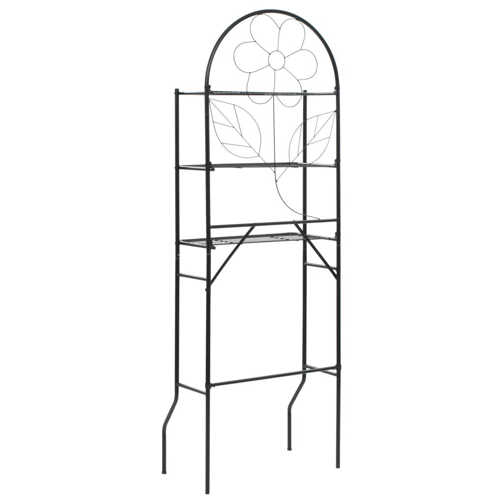 8718475613183_g_en_hd_3 vidaXL Toilet Rack Black 60x33x174 cm - Image 4