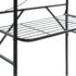 vidaXL Toilet Rack Black 60x33x174 cm - Image 6