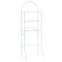 vidaXL Toilet Rack White 60x33x174 cm
