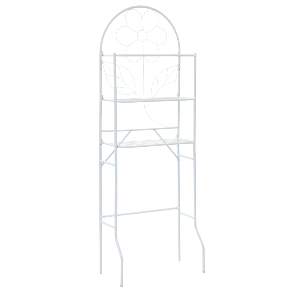 8718475613190_a_en_hd_1 vidaXL Toilet Rack White 60x33x174 cm - Image 1