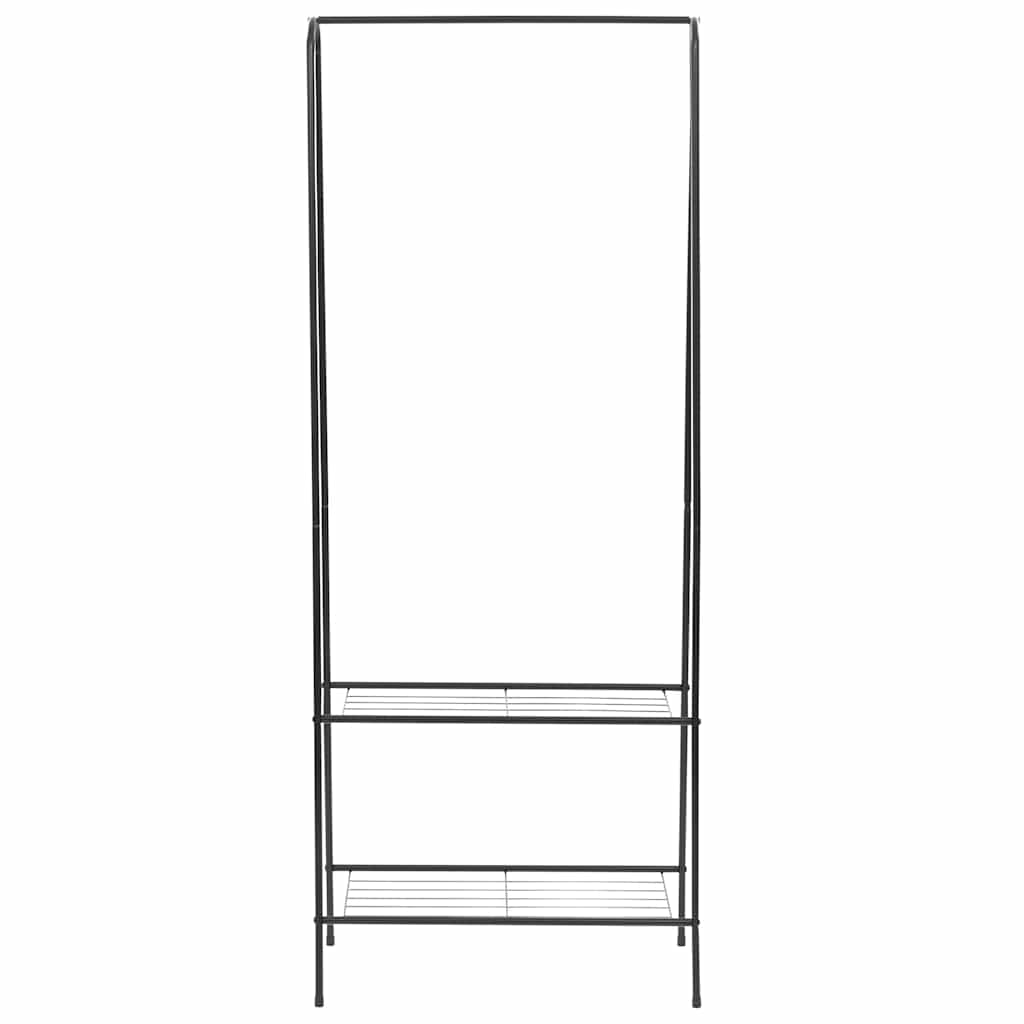 8718475613206_g_en_hd_1 vidaXL Clothes Rack 59x35x150 cm Black - Image 2