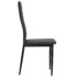 vidaXL Dining Chairs 2 pcs Dark Grey Fabric - Image 4