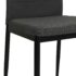 vidaXL Dining Chairs 2 pcs Dark Grey Fabric - Image 6