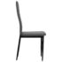vidaXL Dining Chairs 2 pcs Light Grey Fabric - Image 4
