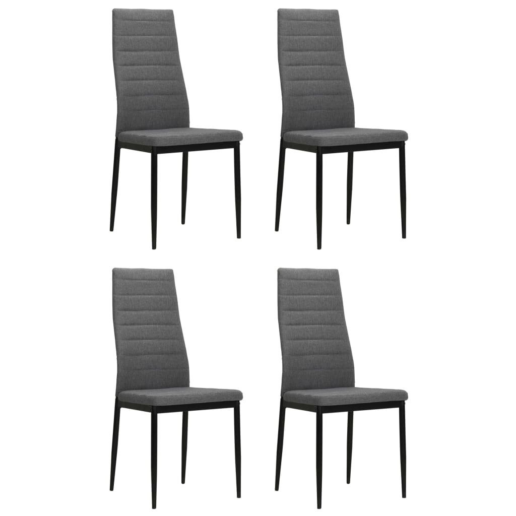 8718475613497_a_en_hd_1 vidaXL Dining Chairs 4 pcs Light Grey Fabric - Image 1