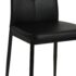 vidaXL Dining Chairs 2 pcs Black Faux Leather - Image 6