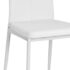 vidaXL Dining Chairs 4 pcs White Faux Leather - Image 6