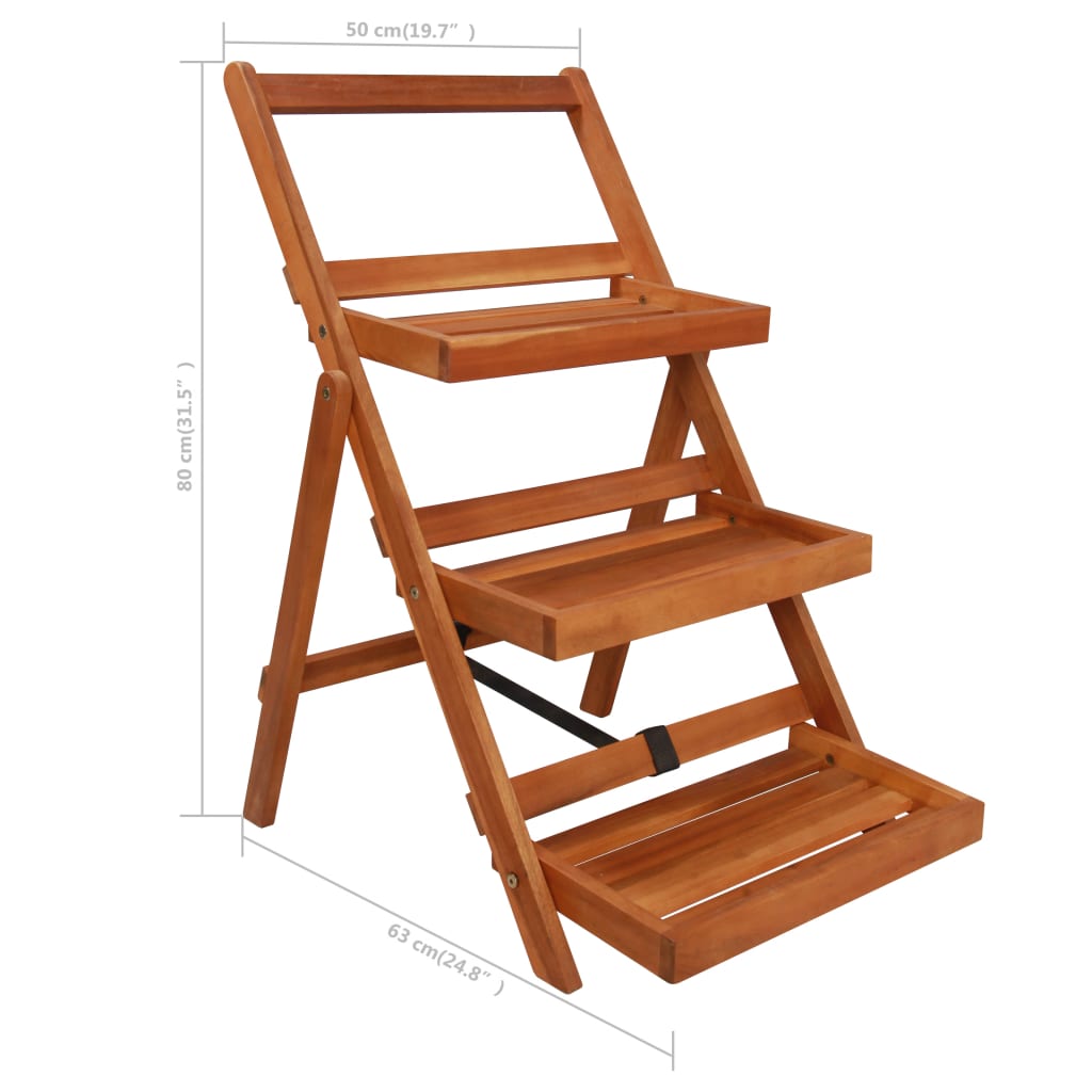 8718475613701_g_en_hd_5 vidaXL 3-Tier Plant Stand 50x63x80 cm Solid Acacia Wood - Image 6