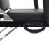 vidaXL Portable Facial Treatment Chair Faux Leather 185x78x76 cm Black - Image 5