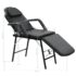 vidaXL Portable Facial Treatment Chair Faux Leather 185x78x76 cm Black - Image 9