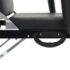 vidaXL Portable Facial Treatment Chair Faux Leather 185x78x76 cm Black - Image 5