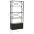 vidaXL Bookcase Solid Firwood and Steel 80x32.5x180 cm - Image 14