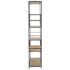 vidaXL Bookcase Solid Firwood and Steel 90.5x35x180 cm - Image 4