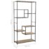 vidaXL Bookcase Solid Firwood and Steel 90.5x35x180 cm - Image 10