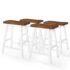 vidaXL Bar Table and Stool Set 5 Pieces Solid Wood - Image 6