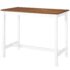 vidaXL Bar Table and Stool Set 3 Pieces MDF Dark Brown - Image 3