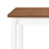 vidaXL Bar Table and Stool Set 3 Pieces MDF Dark Brown - Image 4