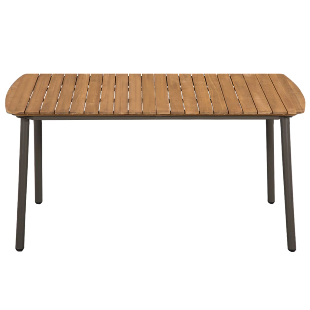 8718475614722_g_en_hd_1 vidaXL Garden Table 150x90x72cm Solid Acacia Wood and Steel - Image 2