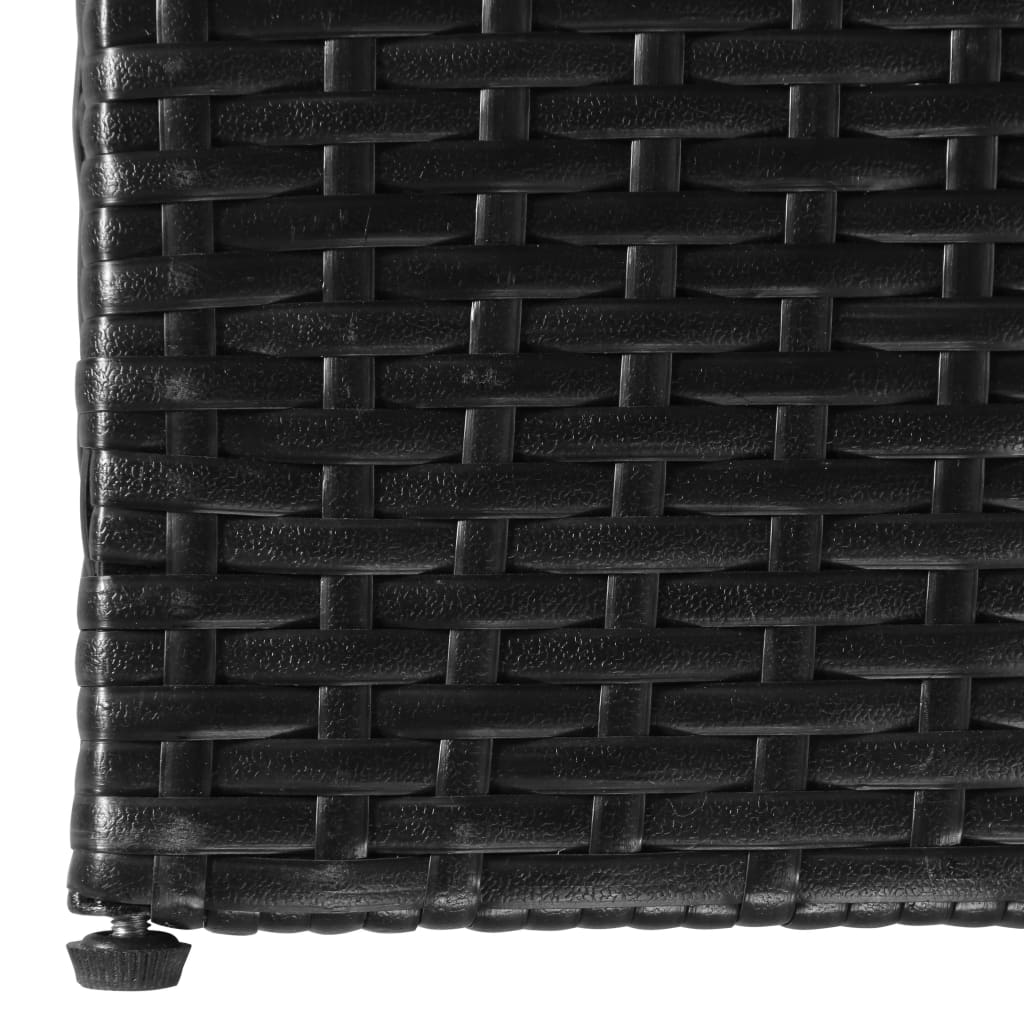 8718475614838_g_en_hd_3 vidaXL Garden Storage Box Black 150x100x100 cm Poly Rattan - Image 4