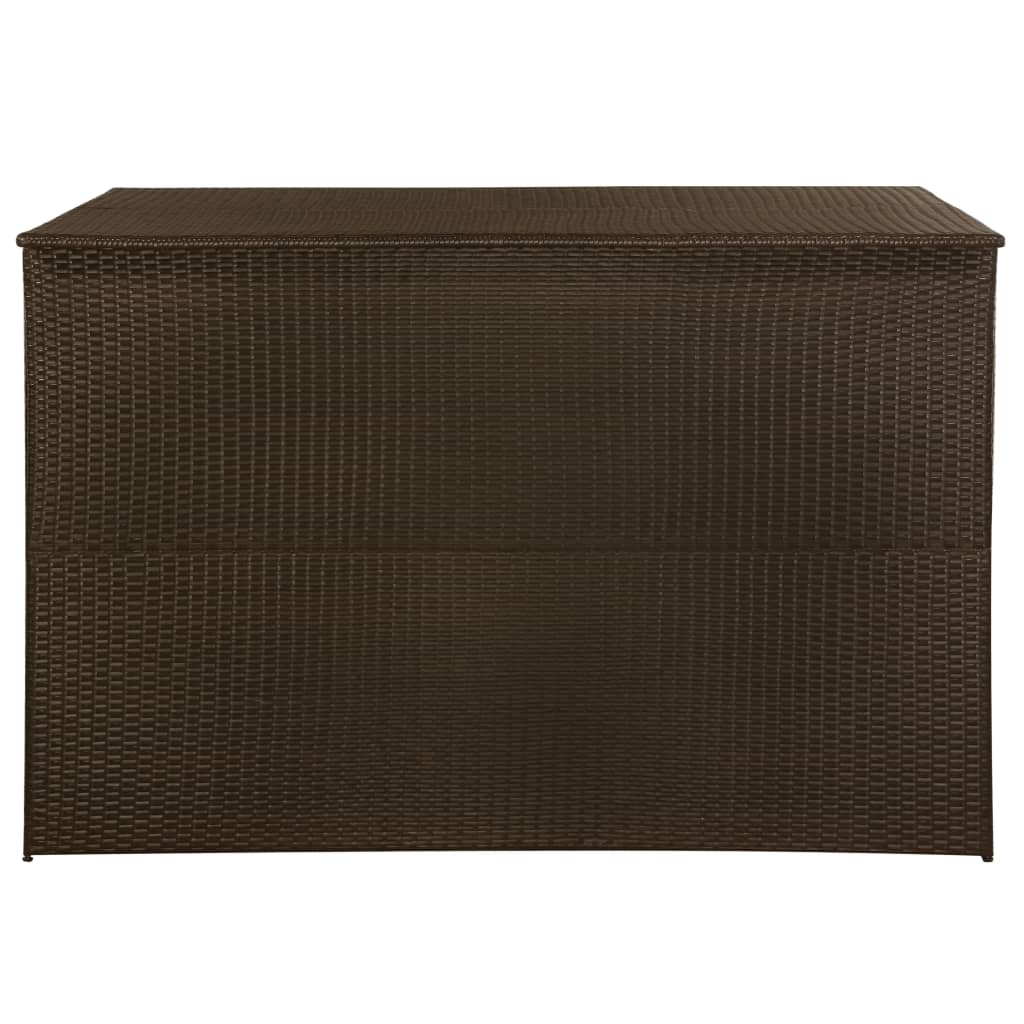 8718475614845_g_en_hd_2 vidaXL Garden Storage Box Brown 150x100x100 cm Poly Rattan - Image 3