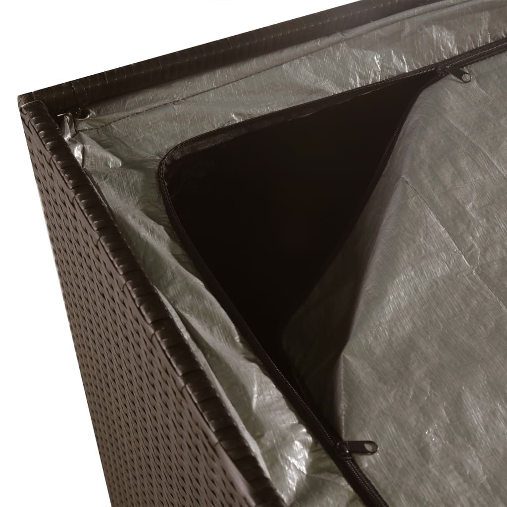 8718475614845_g_en_hd_4 vidaXL Garden Storage Box Brown 150x100x100 cm Poly Rattan - Image 5