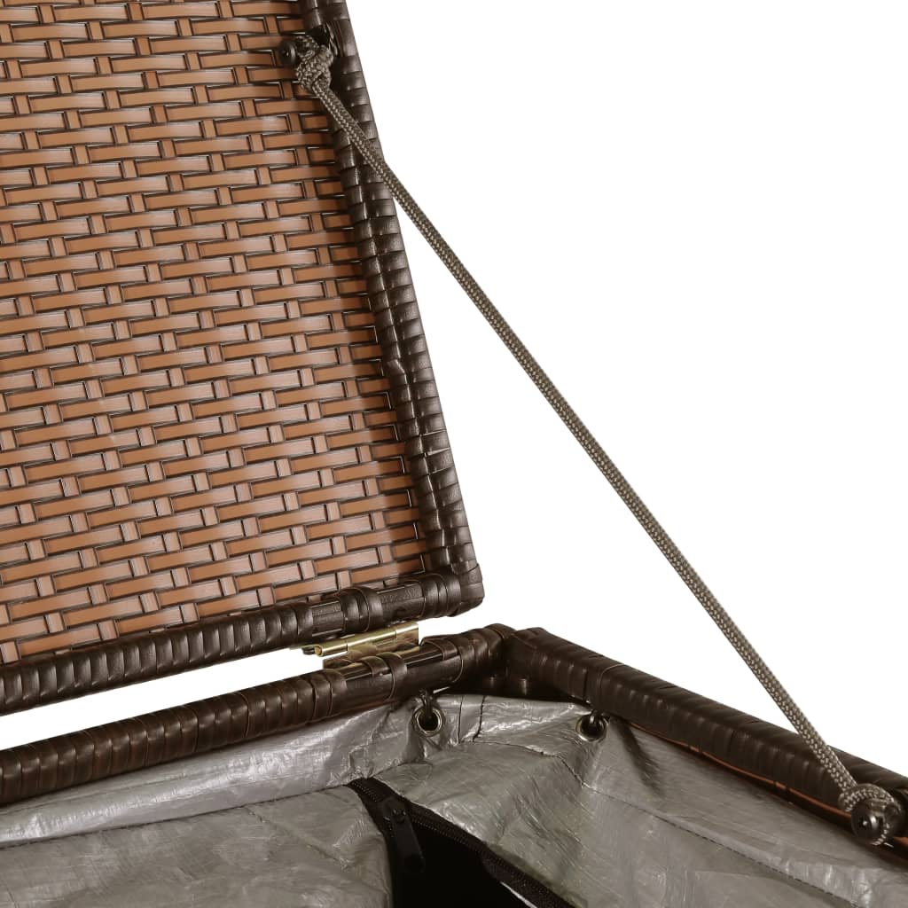 8718475614845_g_en_hd_5 vidaXL Garden Storage Box Brown 150x100x100 cm Poly Rattan - Image 6