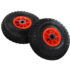 vidaXL Sack Truck Wheels 2 pcs Rubber 3.00-4 - Image 2