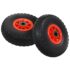 vidaXL Sack Truck Wheels 2 pcs Solid PU 3.00-4 - Image 2