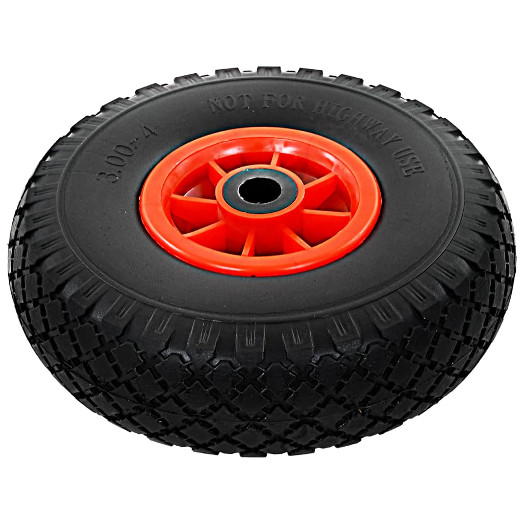 8718475616191_g_en_hd_2 vidaXL Sack Truck Wheels 2 pcs Solid PU 3.00-4 - Image 3