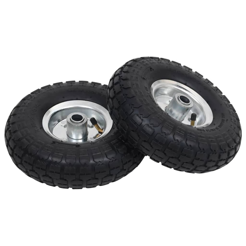 8718475616238_a_en_hd_1 vidaXL Sack Truck Wheels 2 pcs Rubber 4.10/3.50-4 - Image 1