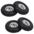 vidaXL Sack Truck Wheels 4 pcs Rubber 4.10/3.50-4