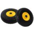 vidaXL Sack Truck Wheels 2 pcs Solid PU 3.00-4 - Image 2