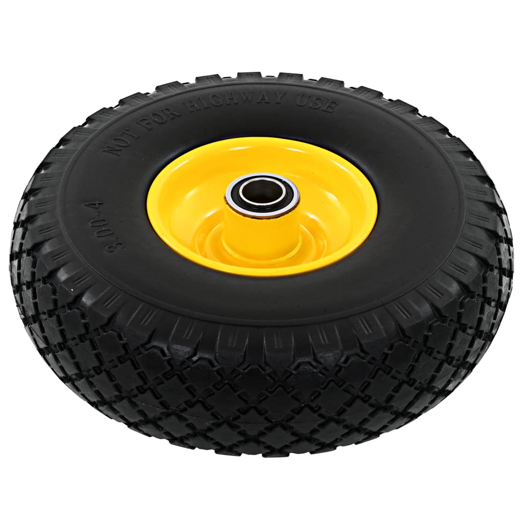 8718475616252_g_en_hd_2 vidaXL Sack Truck Wheels 2 pcs Solid PU 3.00-4 - Image 3